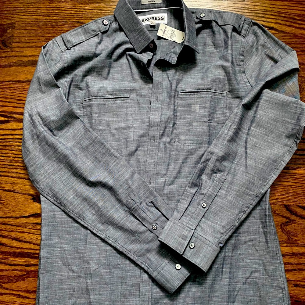 Express men’s button down shirt